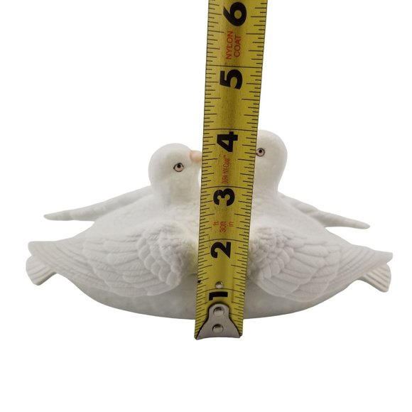 White Dove Love Birds Trinket Dish by Andrea Sadek - Picture 9 of 10